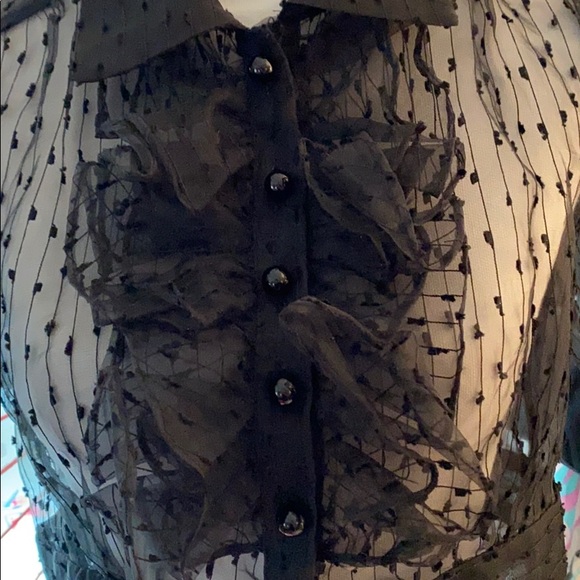 Vintage Betsey Johnson Top Sz 8 - Picture 5 of 7